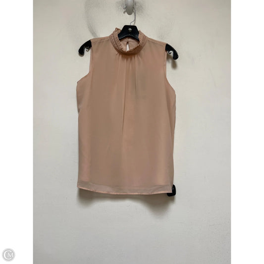 Top Sleeveless Designer By Karl Lagerfeld In Pink, Size: S