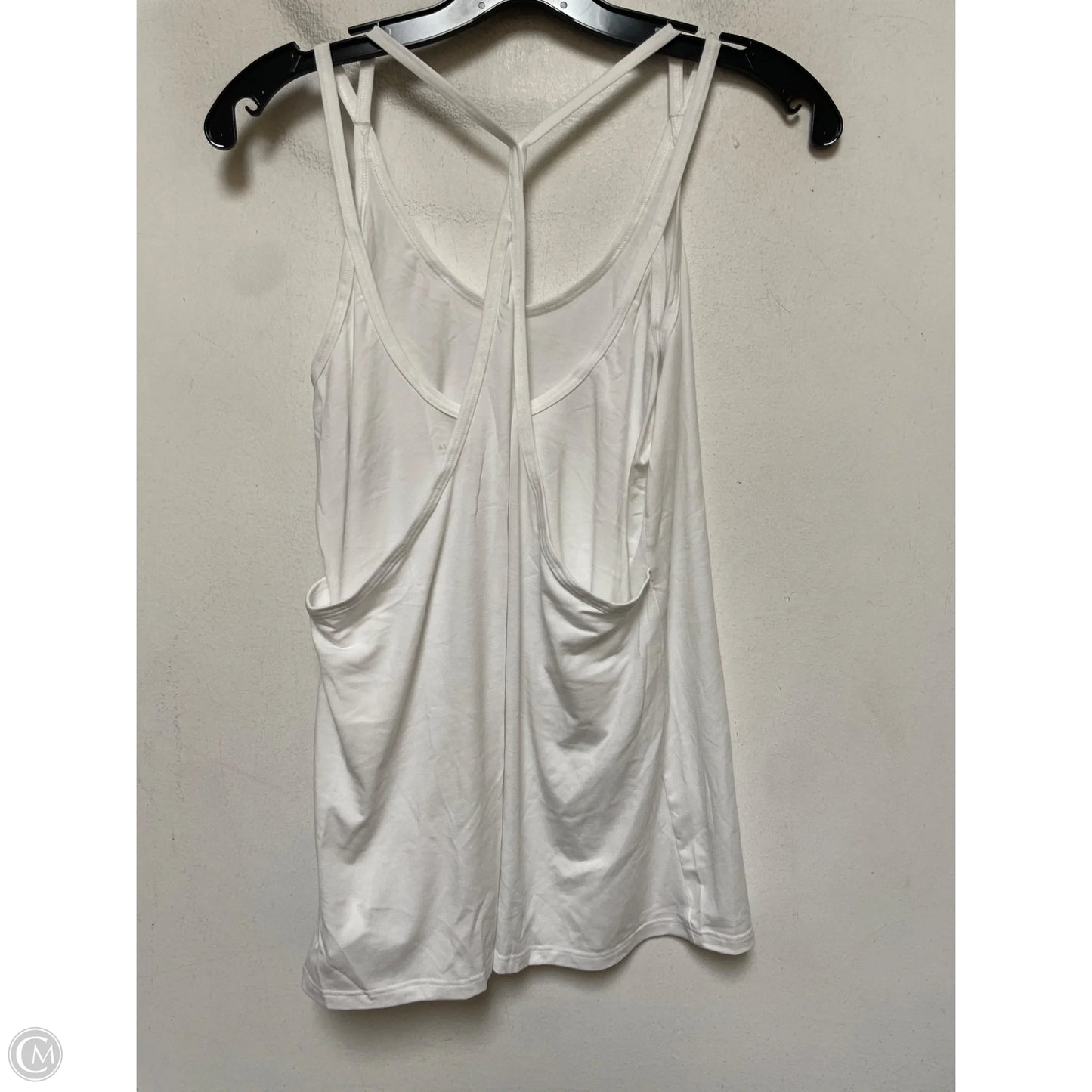 Athletic Tank Top By Athleta In White, Size: S