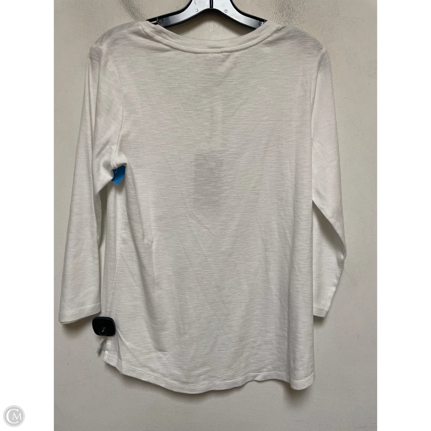 Top Long Sleeve Basic By Tommy Bahama In White, Size: M