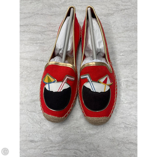 Shoes Designer By Tory Burch In Red, Size: 9