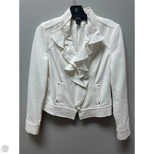 Jacket Other By White House Black Market In Ivory, Size: S