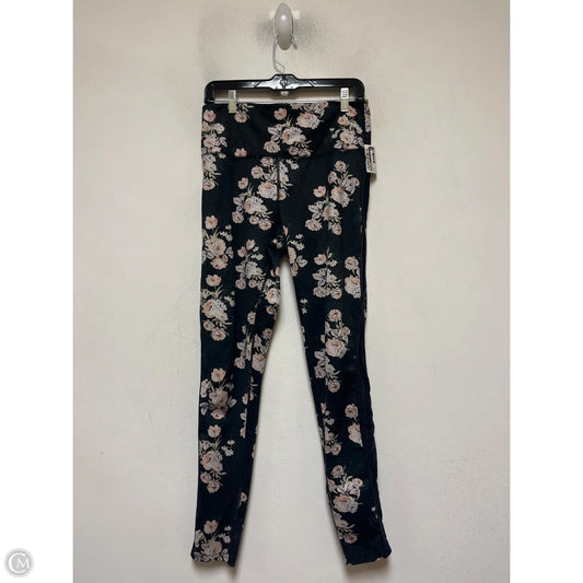 Athletic Leggings By Free People In Floral Print, Size: Xl