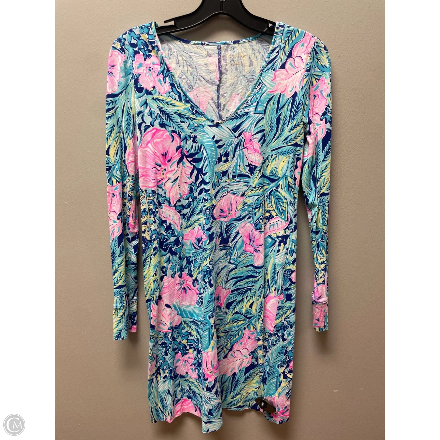 Dress Designer By Lilly Pulitzer In Floral Print, Size: Xs