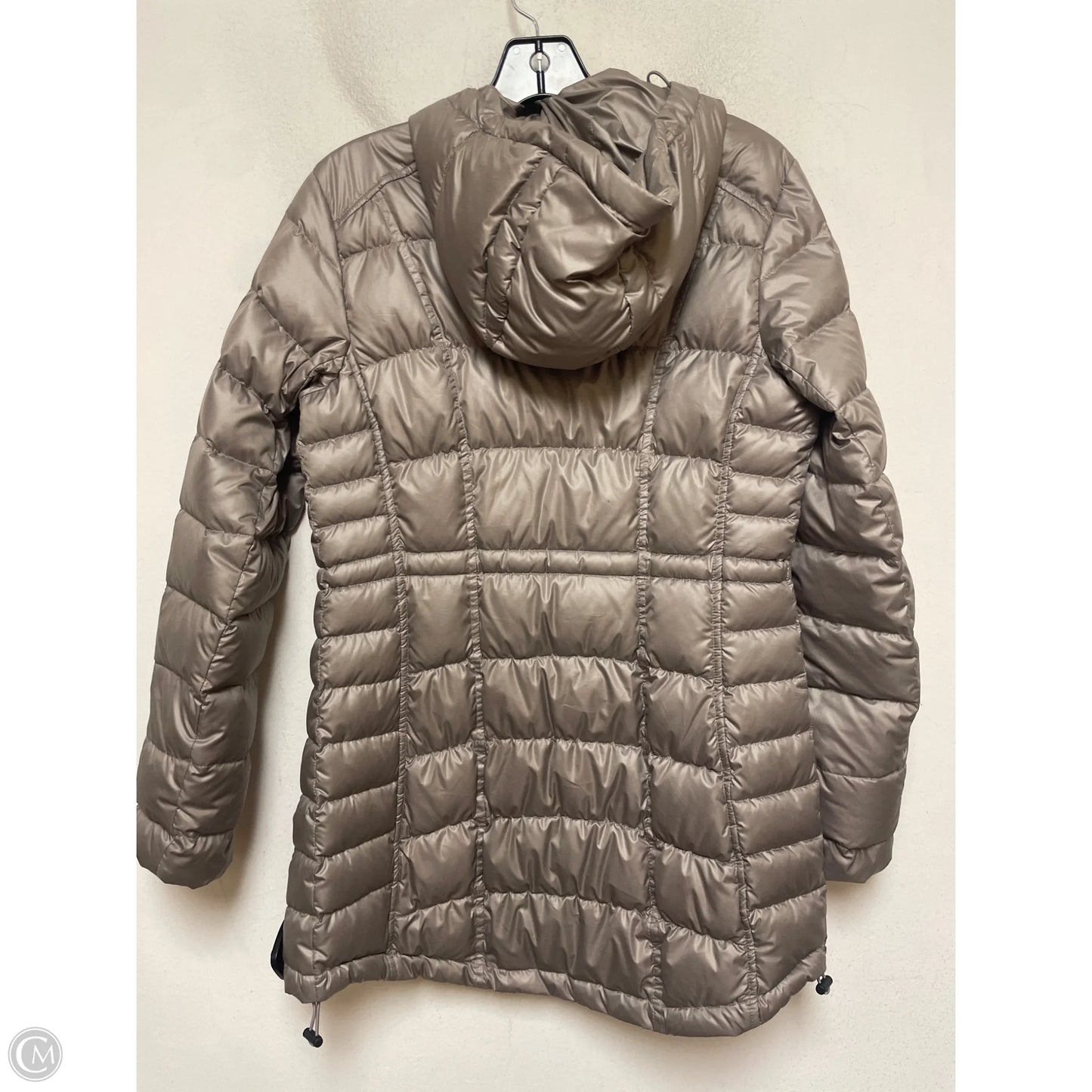 Jacket Puffer & Quilted By Athleta In Taupe, Size: Xs