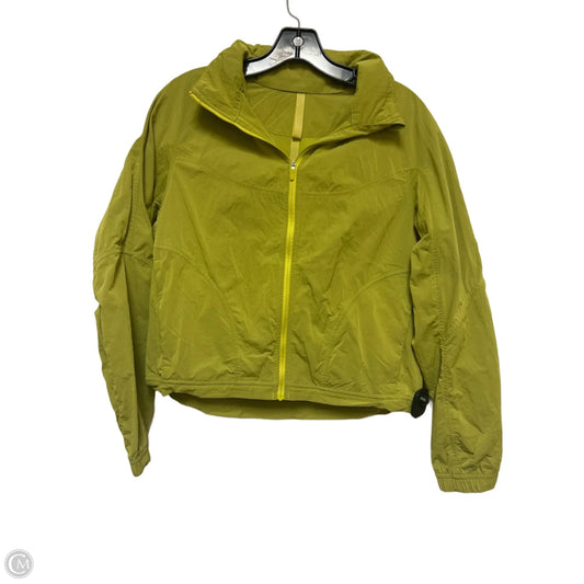 Athletic Jacket By Lululemon In Green, Size: 4