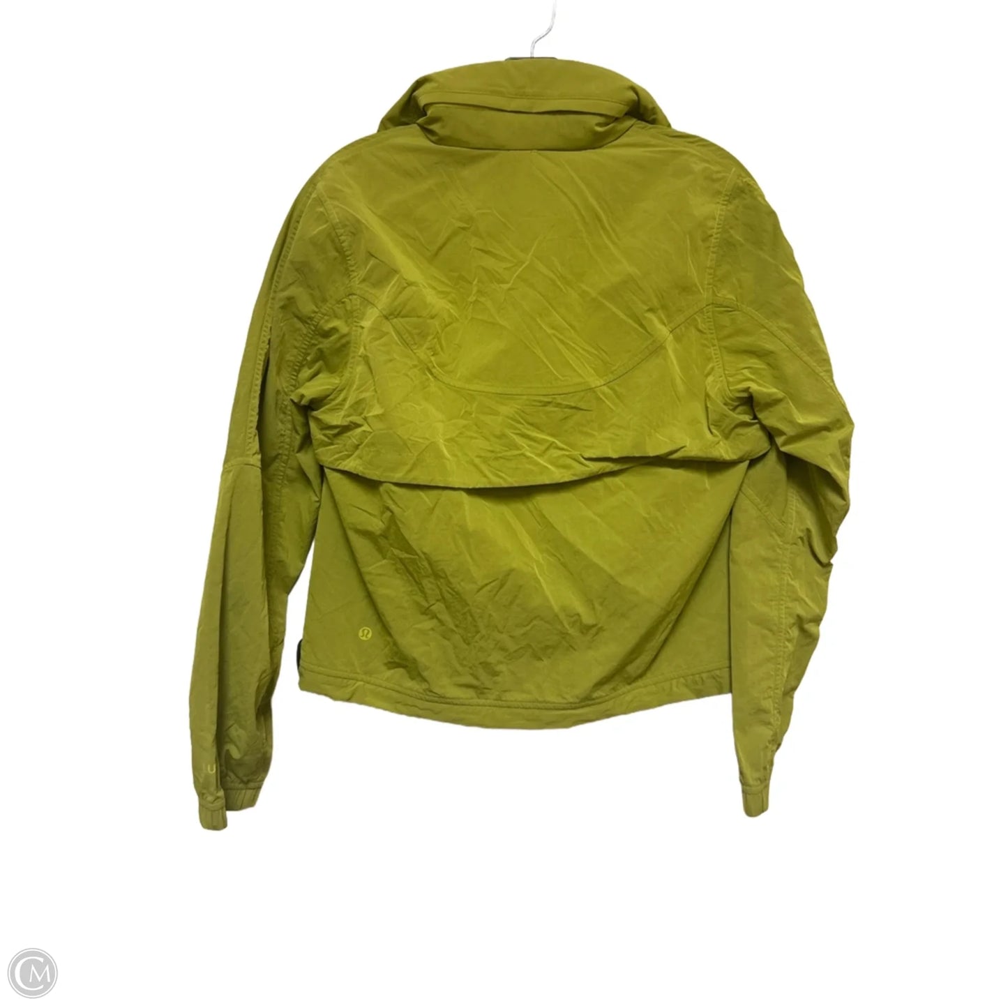 Athletic Jacket By Lululemon In Green, Size: 4