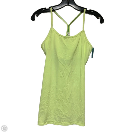 Athletic Tank Top By Lululemon In Green, Size: 8