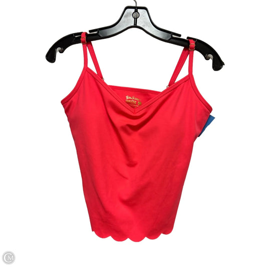 Tank Top Designer By Lilly Pulitzer In Coral, Size: M
