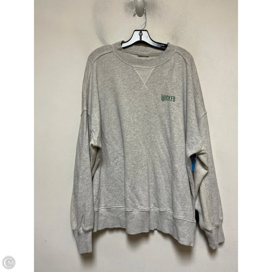 Sweatshirt Crewneck By Aerie In Grey, Size: S