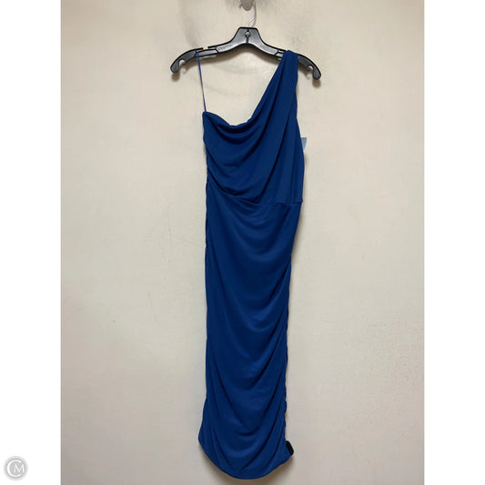 Dress Party Midi By Love By Design In Blue, Size: L