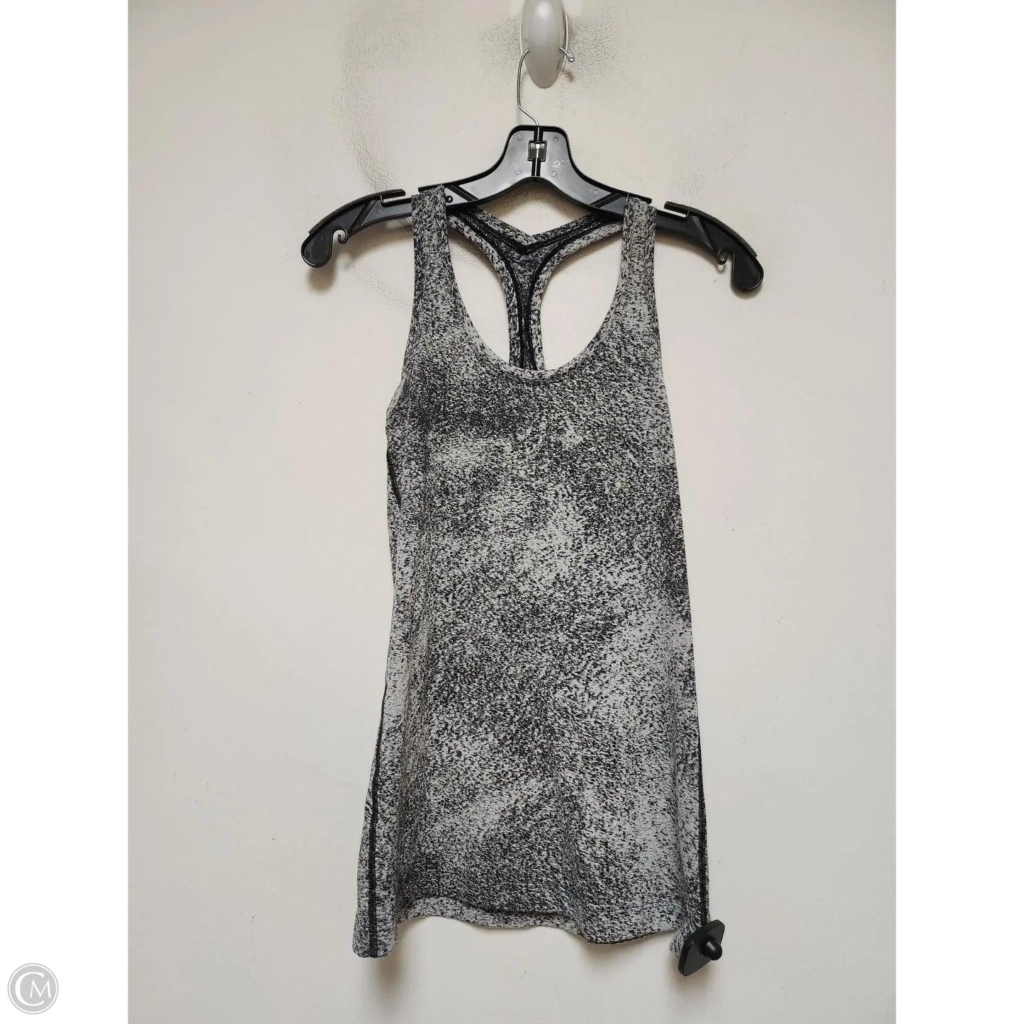 Athletic Tank Top By Lululemon In Grey, Size: M