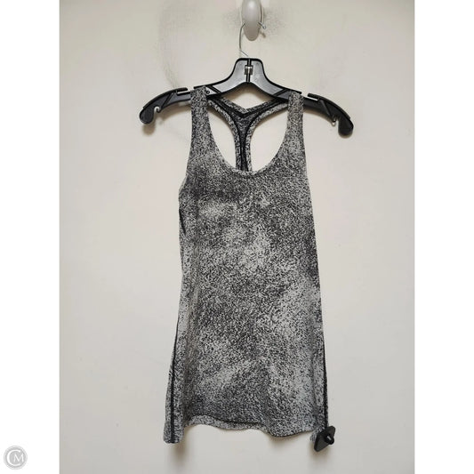 Athletic Tank Top By Lululemon In Grey, Size: M