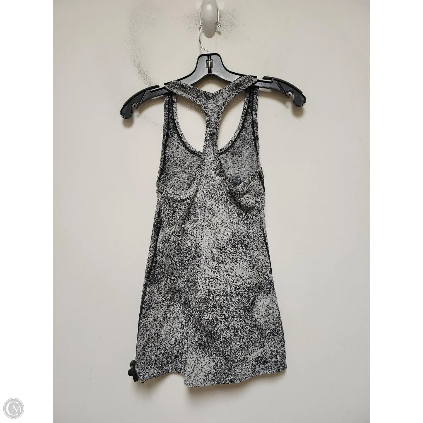 Athletic Tank Top By Lululemon In Grey, Size: M