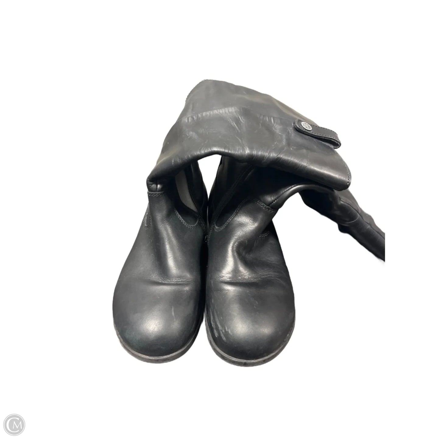 Boots Mid-calf Flats By Birkenstock In Black, Size: 8