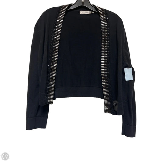 Top Long Sleeve By Calvin Klein In Black, Size: Xl