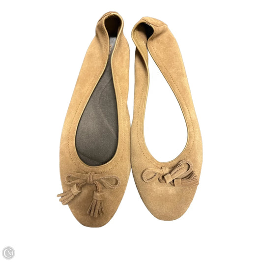 Shoes Flats By Crocs In Brown, Size: 10.5