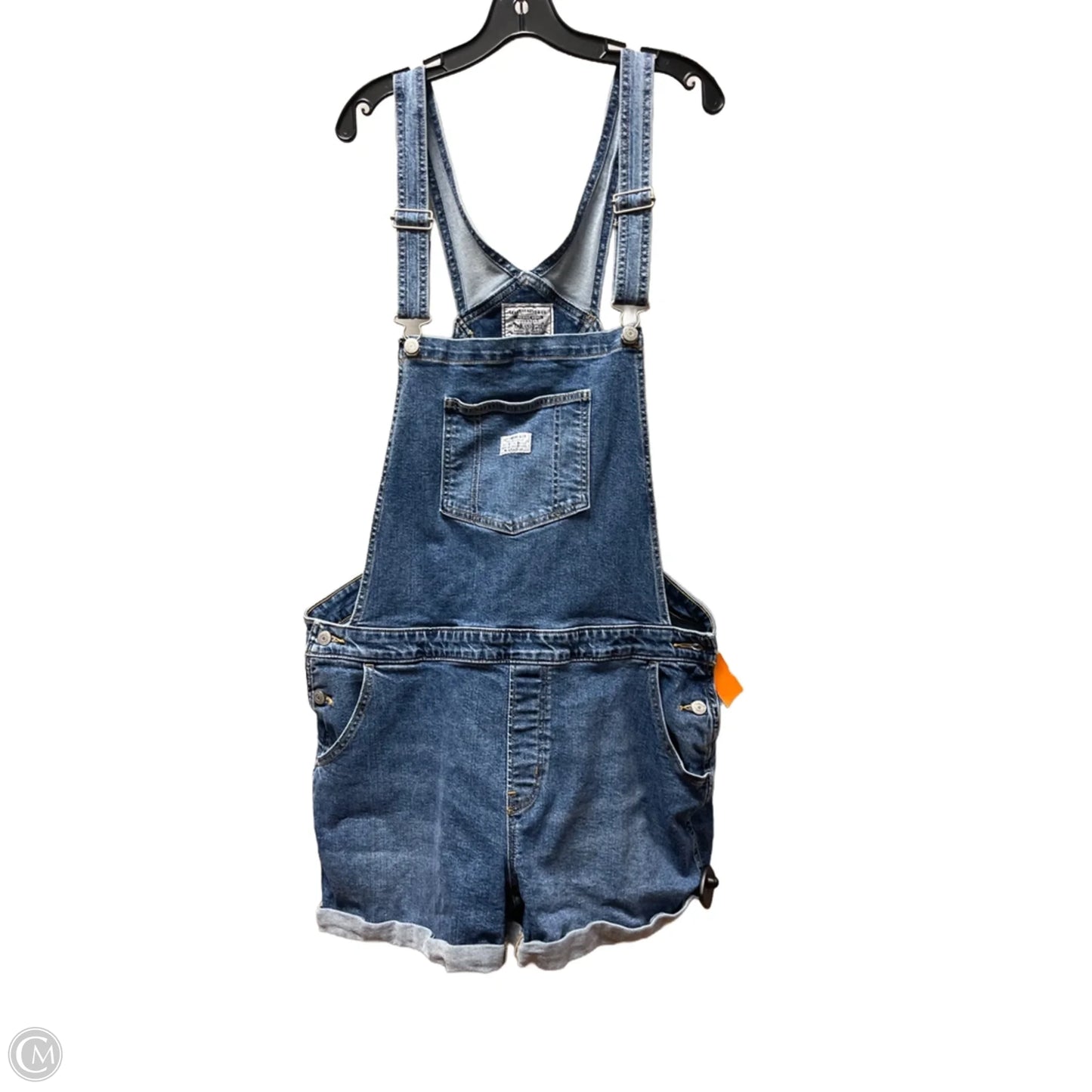 Shortalls By Levis In Blue Denim, Size: 3x