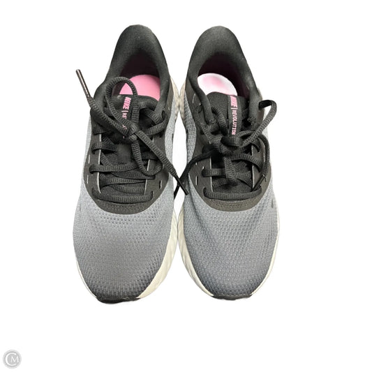 Shoes Athletic By Nike In Grey & Pink, Size: 6