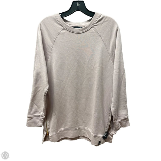 Top Long Sleeve By Varley In Mauve, Size: L