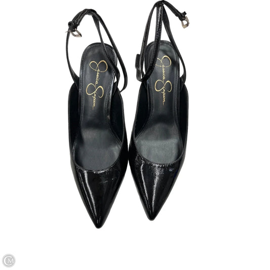 Shoes Heels Stiletto By Jessica Simpson In Black, Size: 8