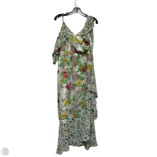 Dress Casual Midi By Nanette By Nanette Lepore In Floral Print, Size: S