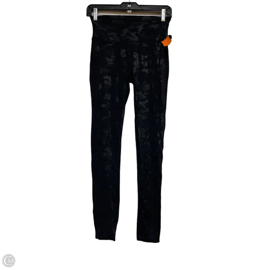 Athletic Leggings By Spanx In Camouflage Print, Size: M