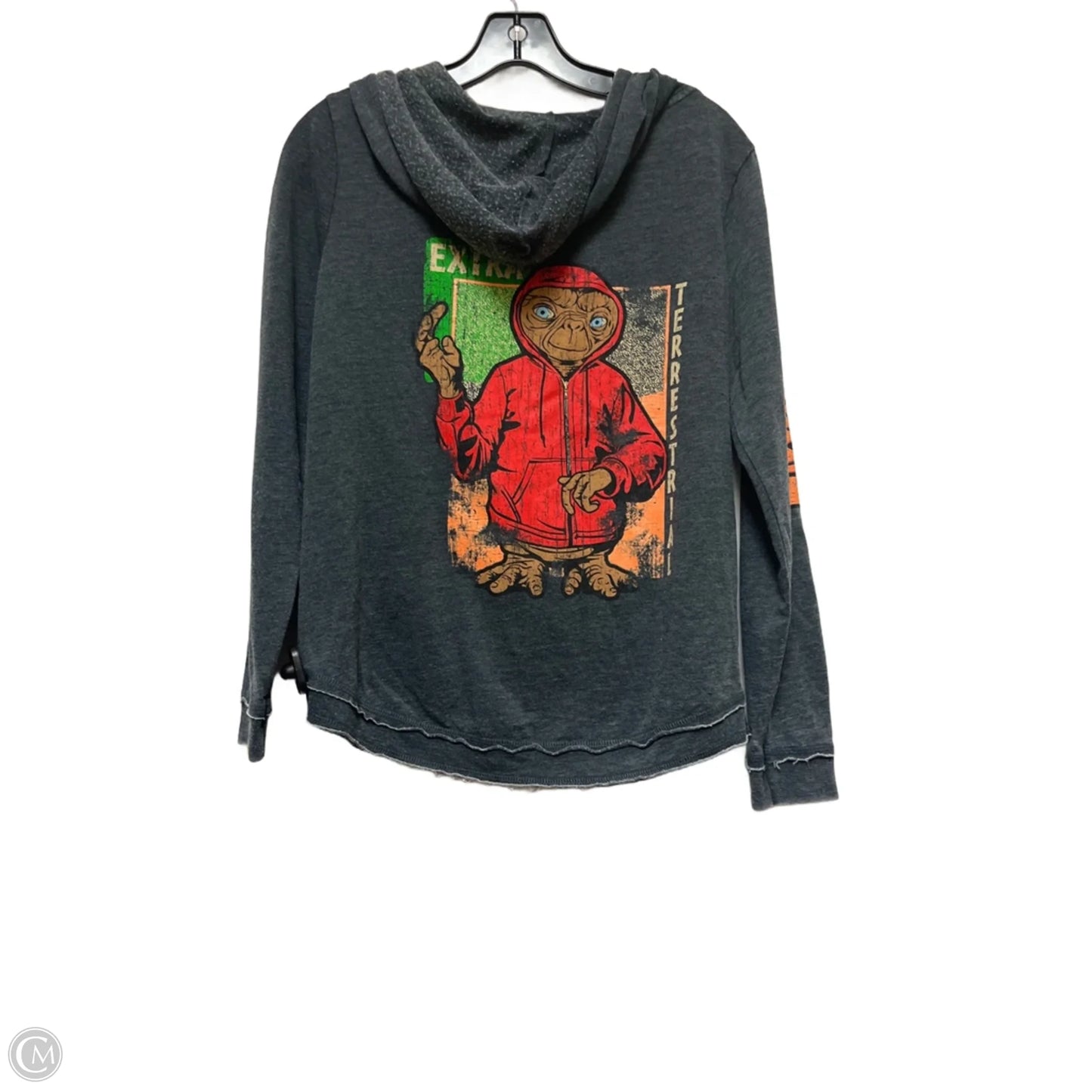 Top Long Sleeve By Clothes Mentor In Grey, Size: S