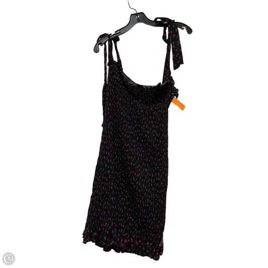 Dress Casual Short By Free People In Black & Red, Size: Xl