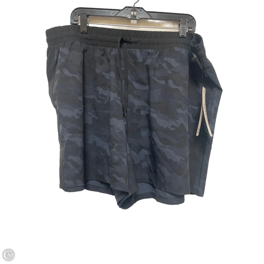 Athletic Shorts By Rbx In Camouflage Print, Size: 2x