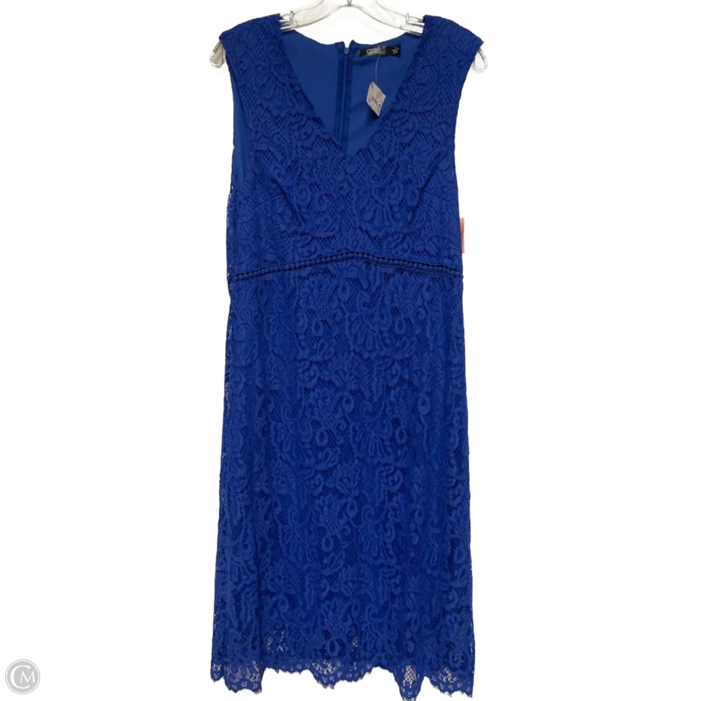 Dress Casual Midi By Cure In Blue, Size: L