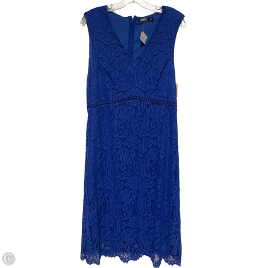 Dress Casual Midi By Cure In Blue, Size: L