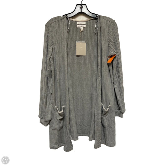 Cardigan By Blu Pepper In Grey, Size: M