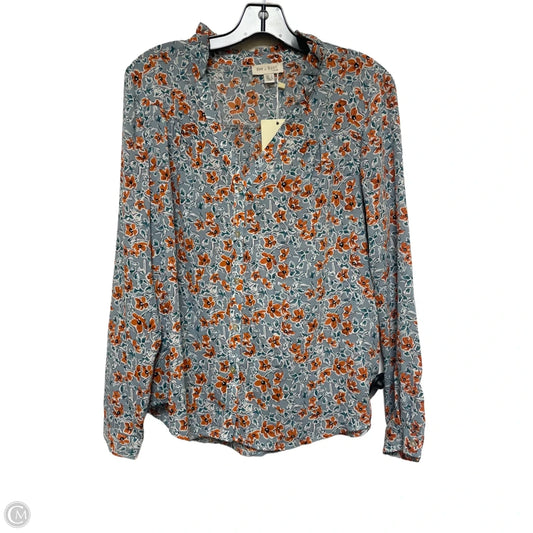 Top Long Sleeve By Clothes Mentor In Floral Print, Size: S