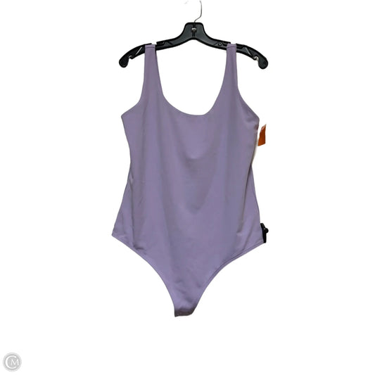 Bodysuit By Express In Purple, Size: L