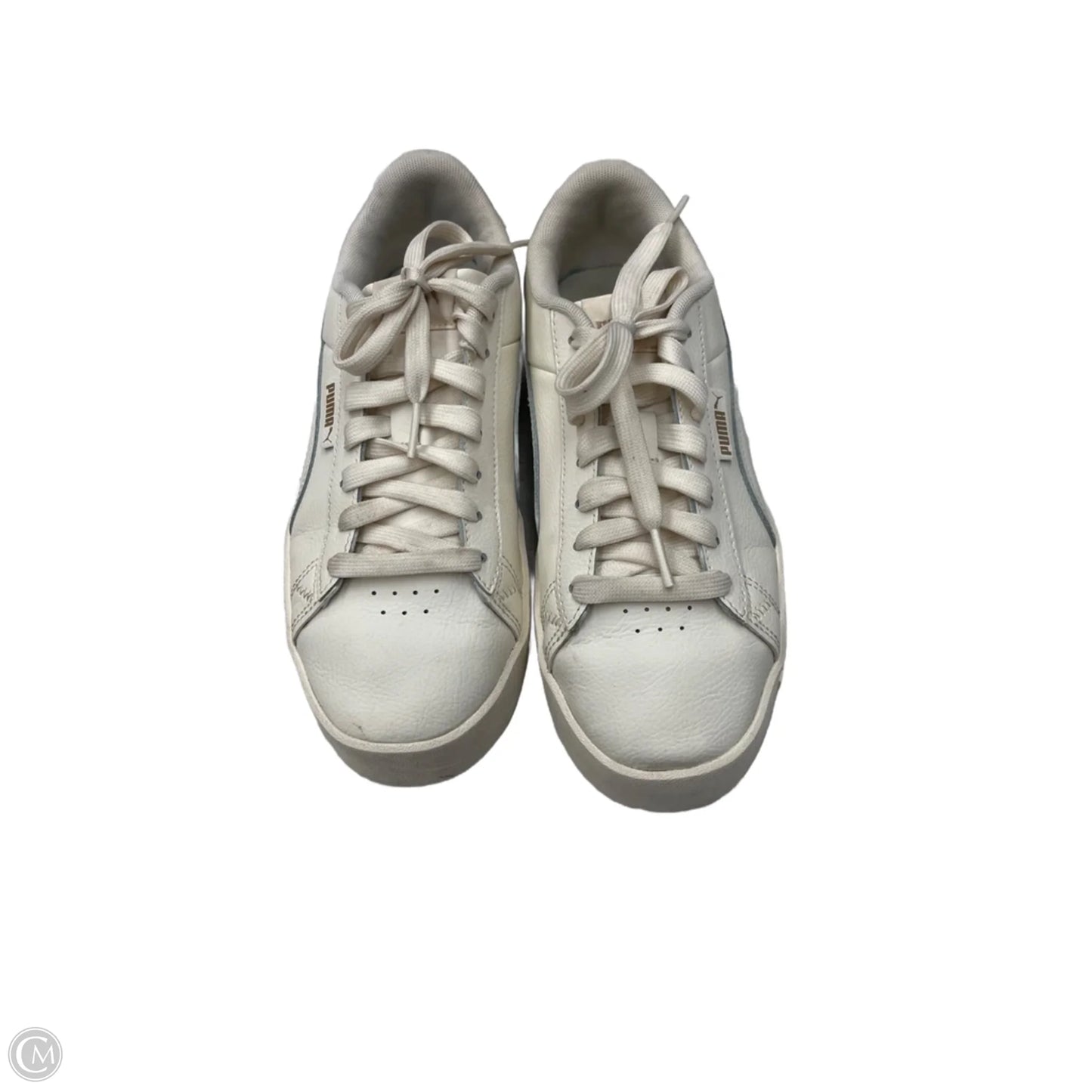 Shoes Sneakers By Puma In Cream, Size: 7.5