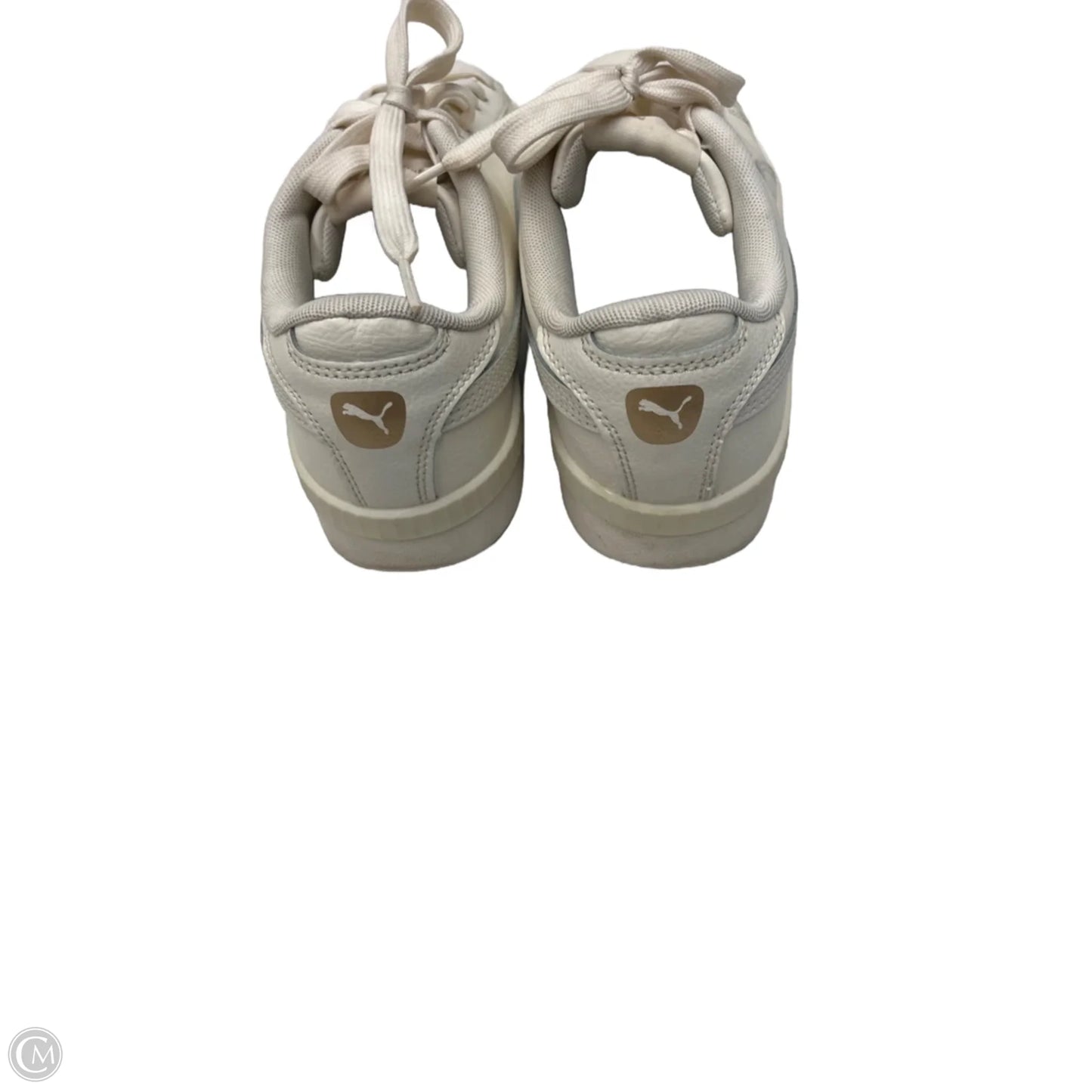 Shoes Sneakers By Puma In Cream, Size: 7.5