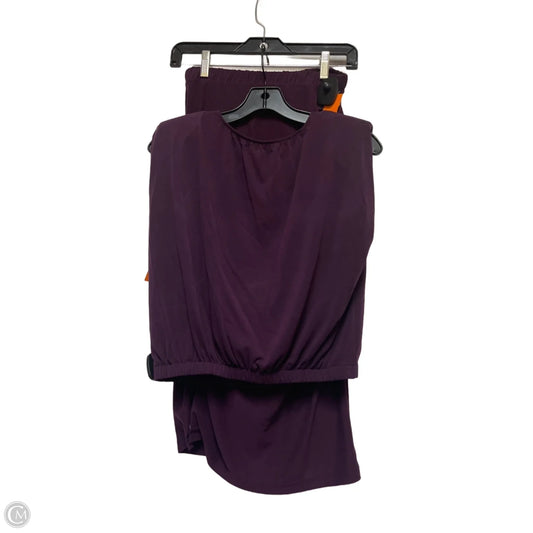 Skirt Set 2pc By Express In Purple, Size: 2