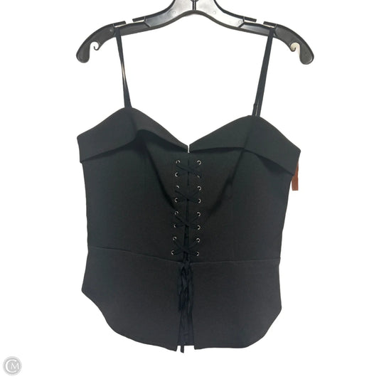 Top Sleeveless By Express In Black, Size: M