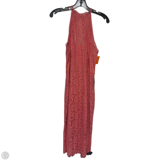 Dress Casual Short By Express In Pink, Size: M