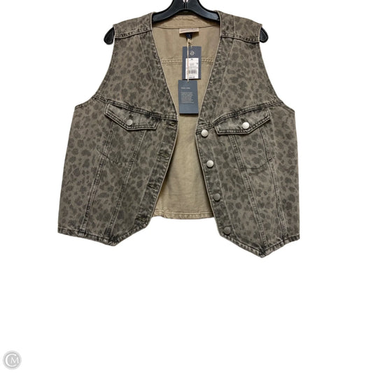 Vest Other By Universal Thread In Animal Print, Size: Xl