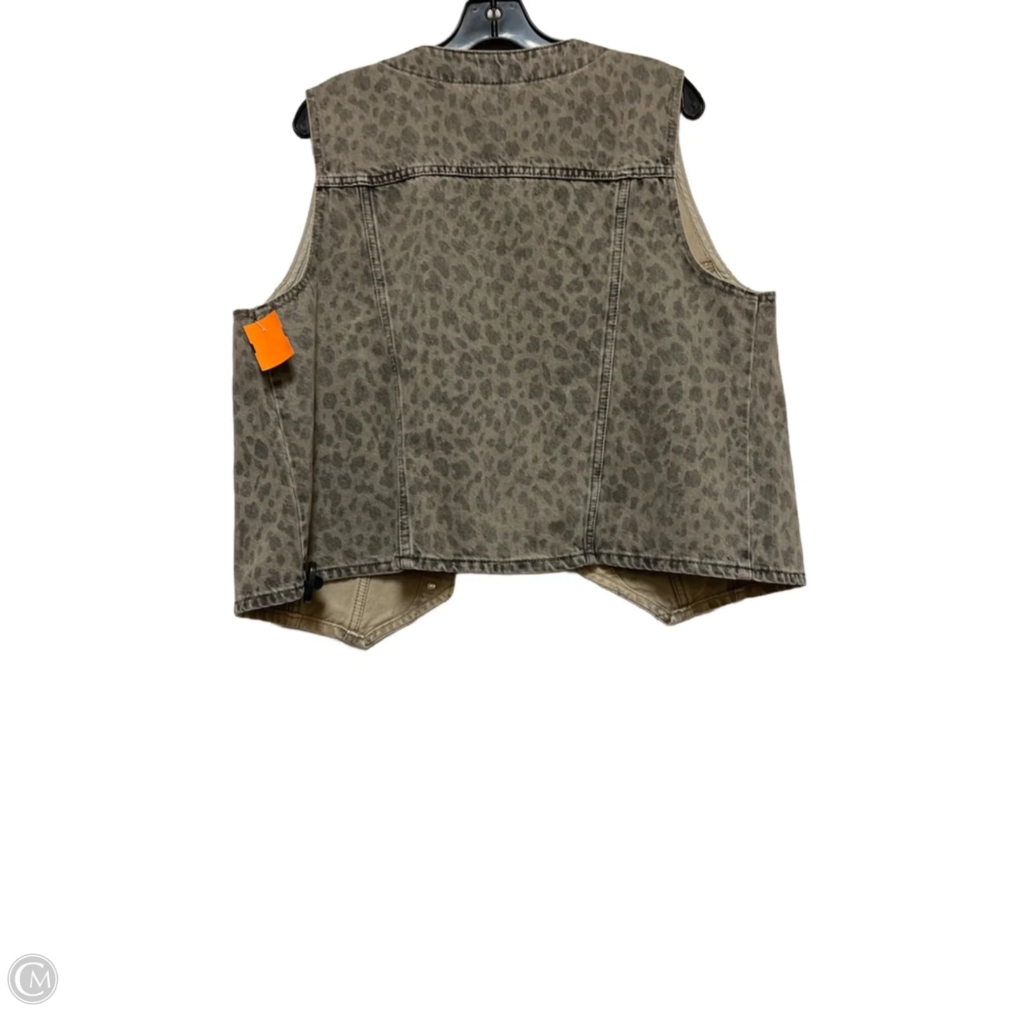 Vest Other By Universal Thread In Animal Print, Size: Xl