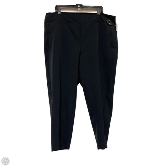 Athletic Pants By Athleta In Black, Size: 3x
