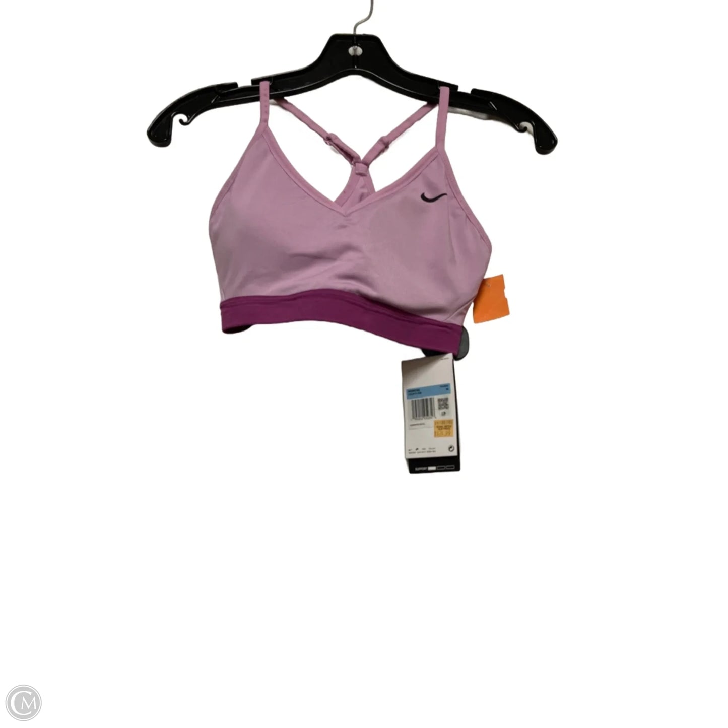Athletic Bra By Nike In Purple, Size: M