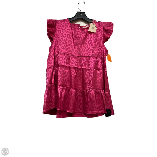 Top Sleeveless By Clothes Mentor In Pink, Size: S