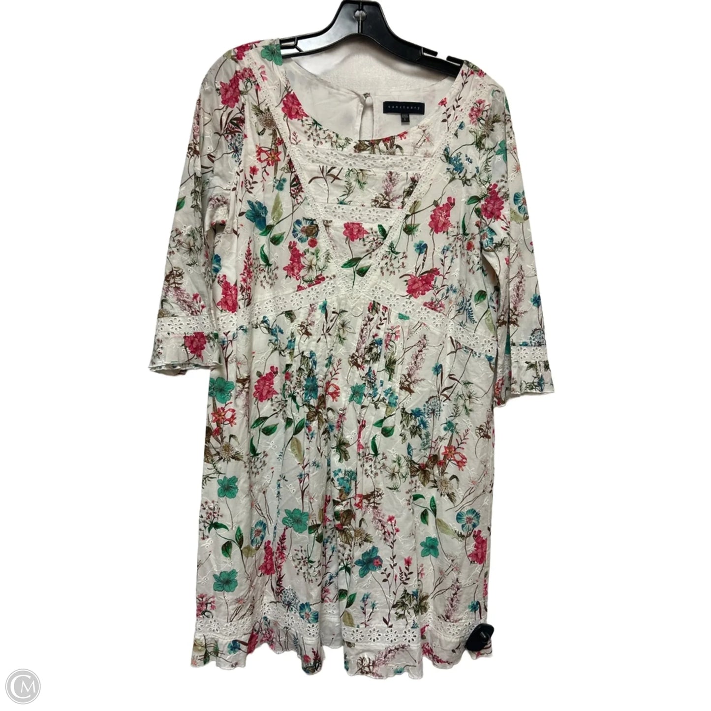 Dress Casual Short By Sanctuary In Floral Print, Size: L