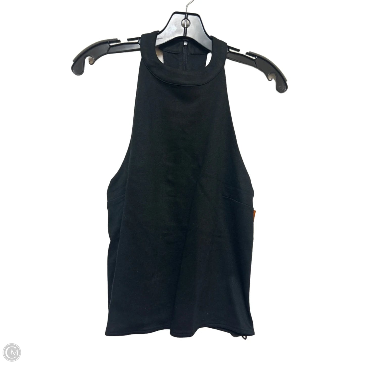Top Sleeveless By Mng In Black, Size: S