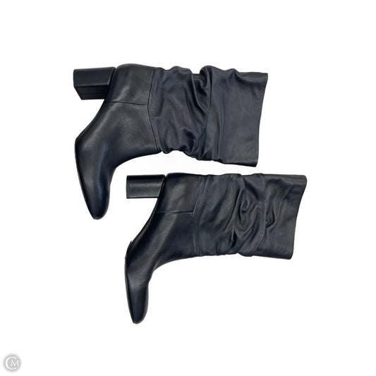 Boots Mid-calf Heels By Via Spiga In Black, Size: 9.5