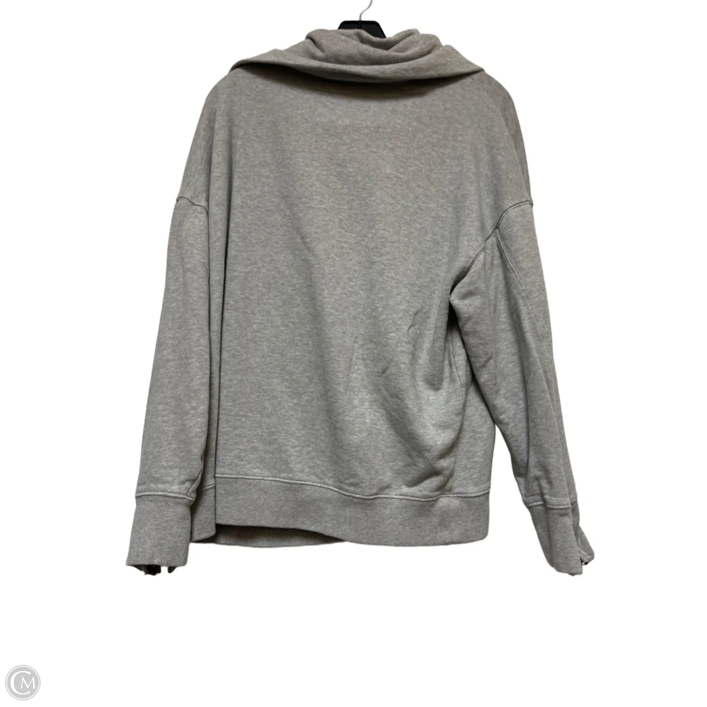 Top Long Sleeve Designer By All Saints In Grey, Size: M