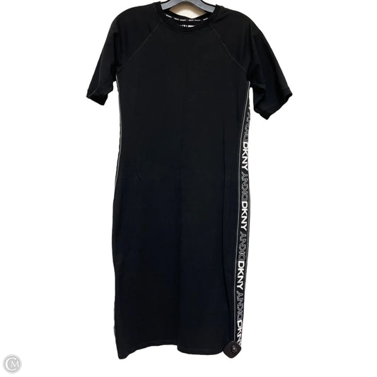 Dress Casual Midi By Dkny In Black, Size: S
