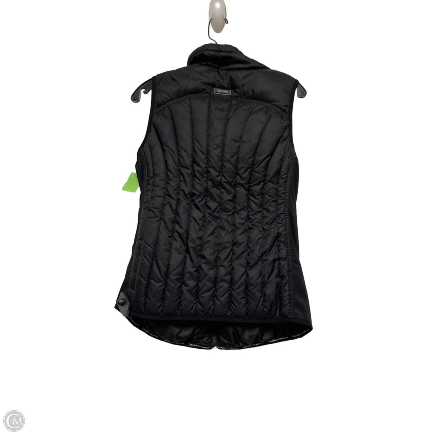 Vest Puffer & Quilted By Calvin Klein Performance In Black, Size: S